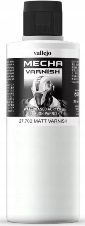 Vallejo: 27.702 - Mecha Matt Varnish (200 ml) - tantis.pl