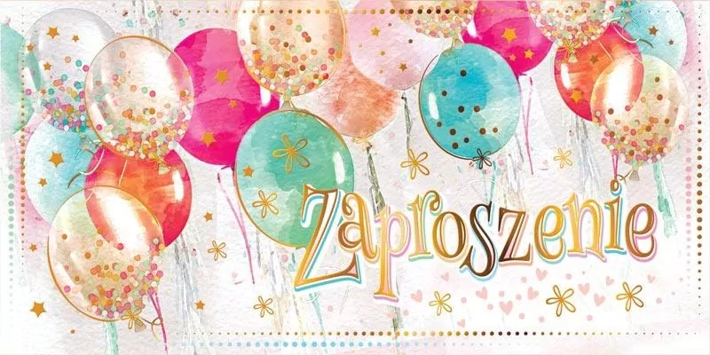 Zaproszenie Uniwersalne Z160 - tantis.pl
