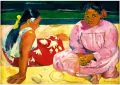 Puzzle 1000 Kobiety na plaży, Gauguin 1891 - tantis.pl