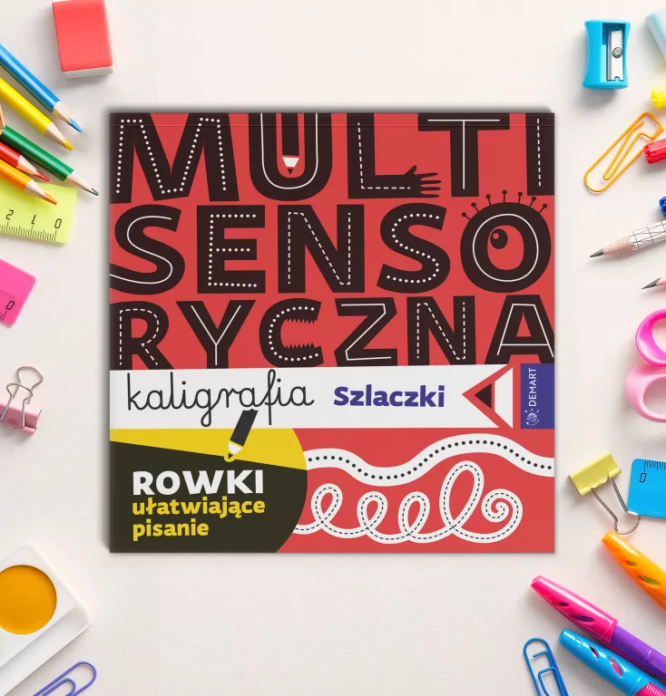 Multisensoryczna kaligrafia. Szlaczki - tantis.pl