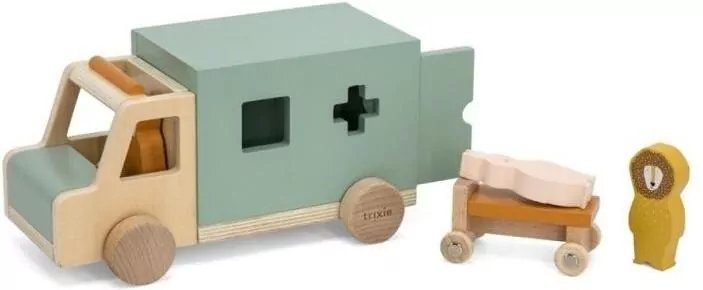 Karetka pogotowia drewniana - tantis.pl