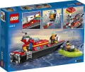 LEGO® City Fire. Łódź strażacka. 60373 - tantis.pl