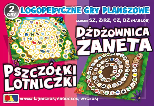 Pakiet gier: Dżdżownica Żaneta / Pszczółki Lotniczki - tantis.pl