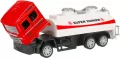 Auto ciężarowe metalowe dżwięk i światło 17cm + cysterna MC - tantis.pl