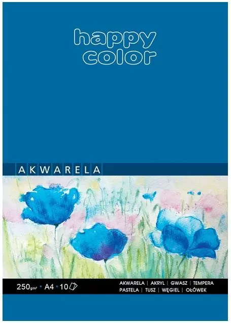 Blok akwarelowy ART 250g Happy Color - tantis.pl