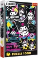 Puzzle 1000 W świecie Kuromi TREFL - tantis.pl