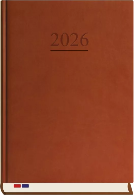 Terminarz 2023 Stacjonarny MiP ciemny brąz - tantis.pl