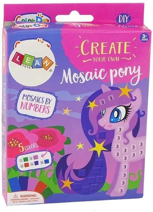 Wyklejanka po numerach. Kucyk - tantis.pl