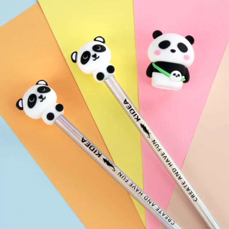 Temperówka z ołówkami Panda KIDEA - tantis.pl