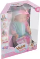 Lalka bobas 45cm z akcesoriami MEGA CREATIVE 543741 - tantis.pl