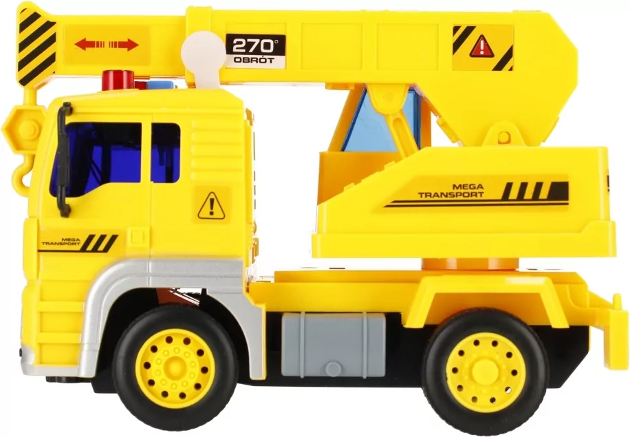 Auto ciężarowe budowlane Moje Miasto 522134 Mega Creative mix cena za 1 szt - tantis.pl