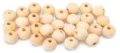 Koraliki drewniane naturalne 11x12mm - tantis.pl