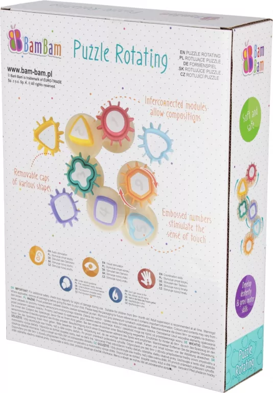BAM BAM PUZZLE ROTUJACE 24X32X7 WB 36 - tantis.pl