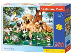 Summer Pals. Puzzle 200 elementów