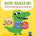 Duże naklejki i kolorowanki z grubymi obrysami - tantis.pl