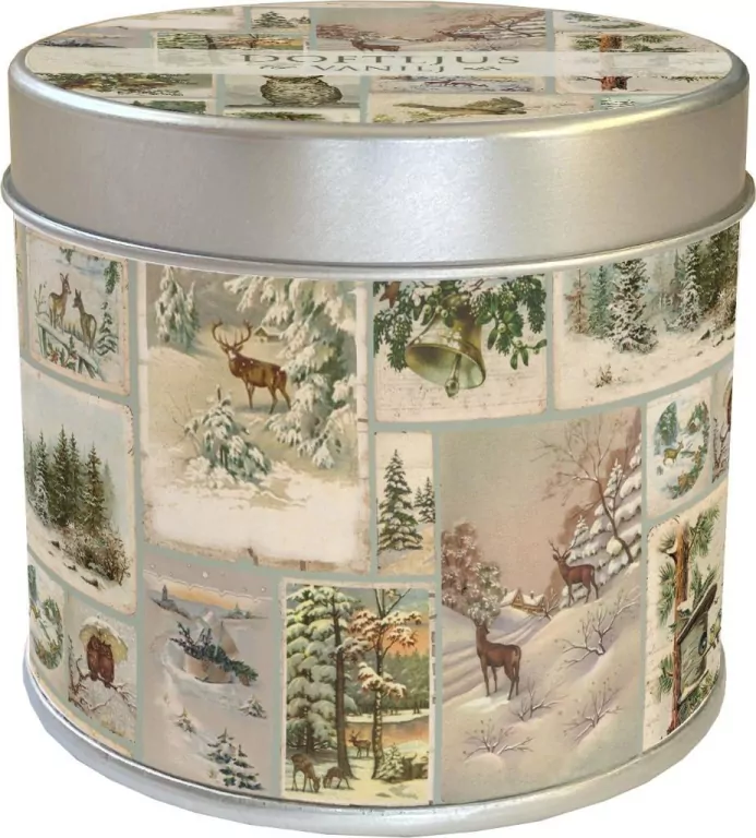 Zapachowa świeczka zima - zapach waniliowy BN - tantis.pl