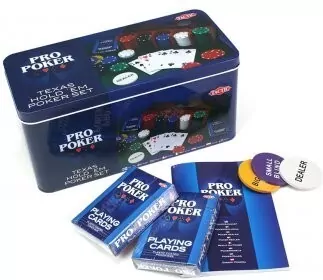 Poker Texas Hold em, w puszce - tantis.pl