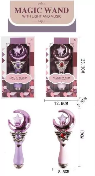 Magiczna różdżka na baterie 088068 mix cena za 1 szt - tantis.pl