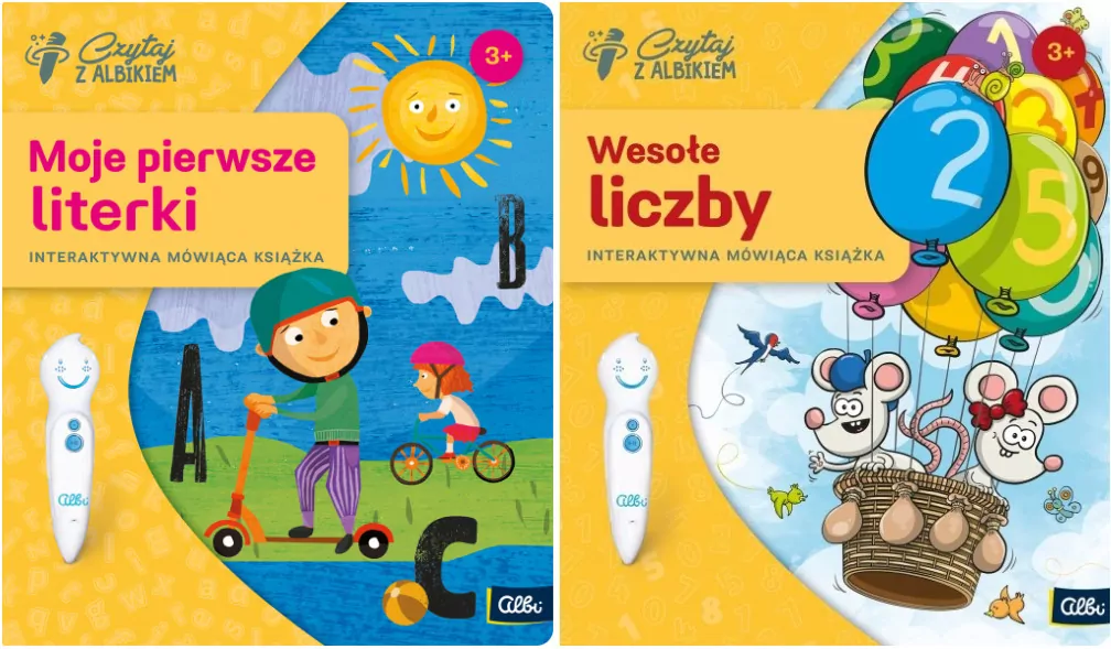 Pakiet: Moje pierwsze Literki/ Wesołe liczby. Czytaj z Albikiem - tantis.pl