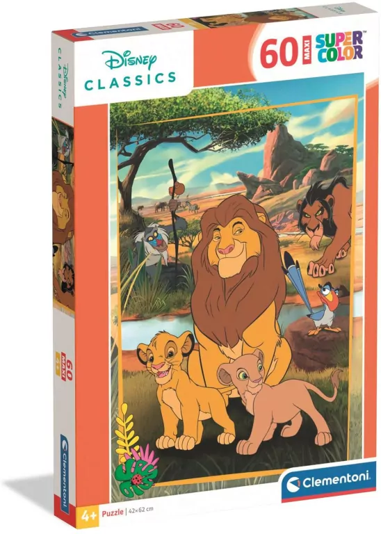 Puzzle 60 The Lion King - tantis.pl