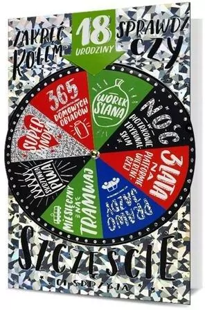 Karnet B6 Urodziny 18 - tantis.pl