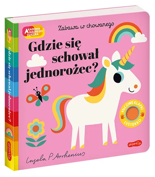 Gdzie się schował jednorożec? Akademia Mądrego Dziecka. Zabawa w chowanego - tantis.pl