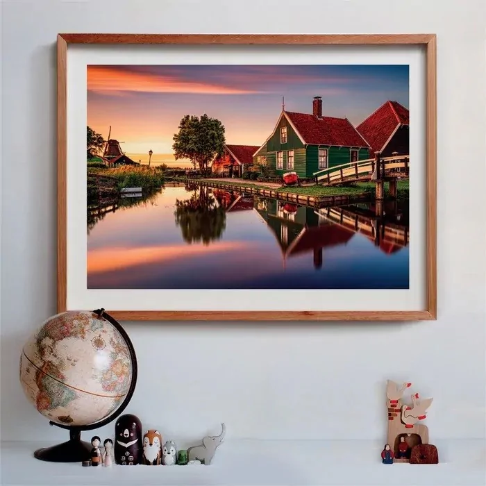 Puzzle 1500. Zaanse Schans 31696 - tantis.pl