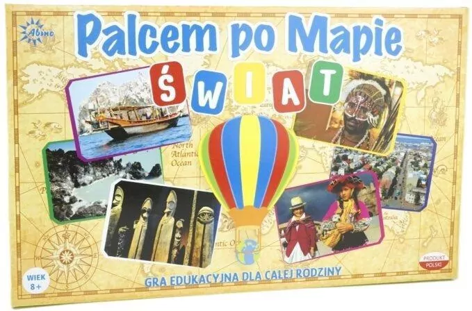 Palcem po mapie. Świat - tantis.pl