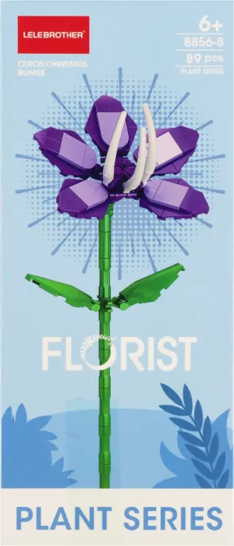 KLOCKI KONSTR KWIATY 7X16X5 MIX MC DISP 12/288 , - tantis.pl