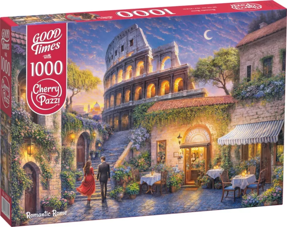 Puzzle 1000 CherryPazzi Romantic Rome - tantis.pl
