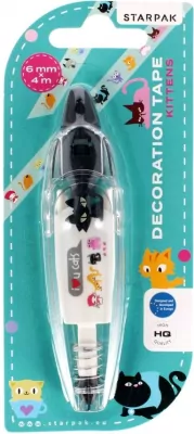 Taśma dekoracyjna Kotki 6mm x 4m