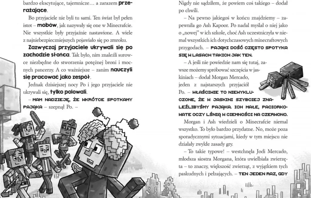 Minecraft. Zagadka lochów - tantis.pl