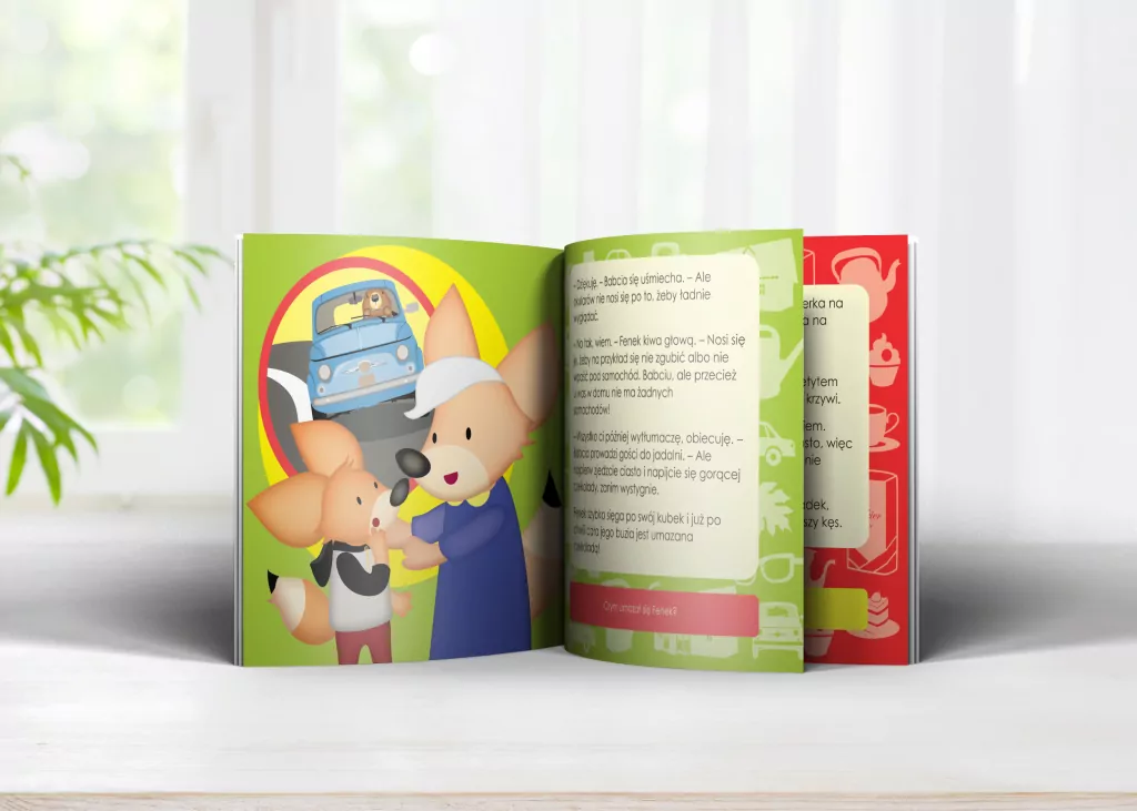 Wzrok. Zmysły. Przygody Fenka - tantis.pl