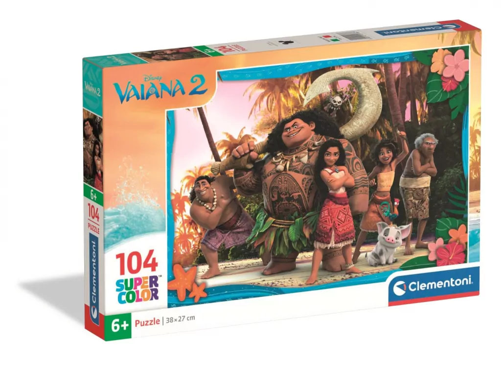 Puzzle 104 Super Kolor Vaiana 2 - tantis.pl