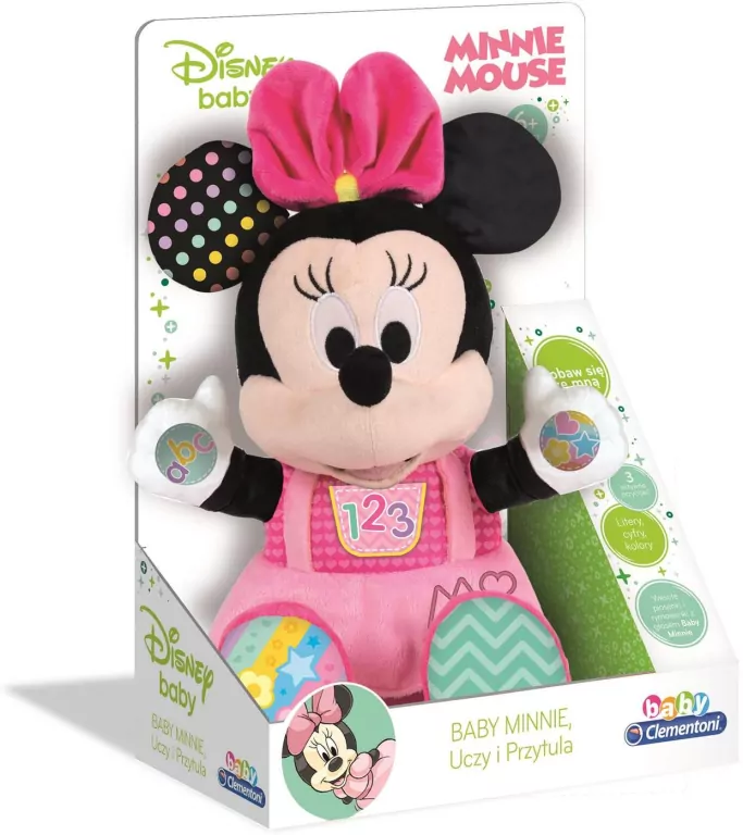 Disney Baby. Myszka Minnie. Interaktywna maskotka - tantis.pl