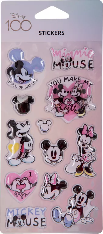 Naklejki. Disney 100. Wzór 3 - tantis.pl