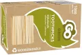 Wykałaczki drewniane 65 x 2mm 1000 sztuk - tantis.pl