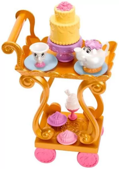 Lalka Disney. Princess Bella i wózek z podwieczorkiem - tantis.pl