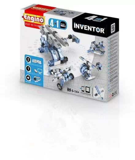 klocki konstrukcyjne 4w1 Aircrafts Engino Inventor - tantis.pl