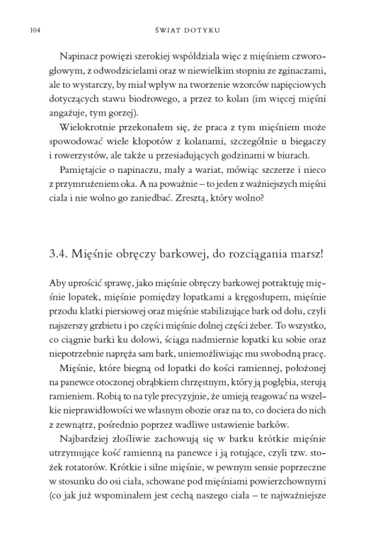 Świat dotyku. Zdrowy duch to zdrowe ciało - tantis.pl