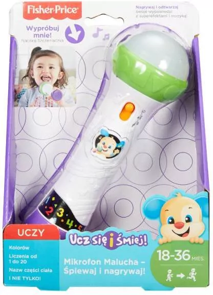 Mikrofon Malucha. Śpiewaj i nagrywaj! - tantis.pl