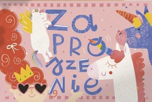 Zaproszenie Urodziny - tantis.pl