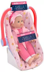 Dolls World Lalka Isabella w nosidełku 30cm