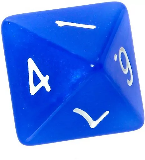 Komplet kości REBEL RPG - Kamienie Księżycowe - Lapis Lazuli - tantis.pl