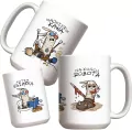 Kubek - Kawa, książka, robota 440ml - tantis.pl