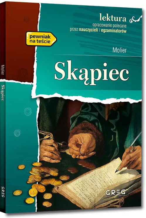 Skąpiec. Lektura z opracowaniem - tantis.pl