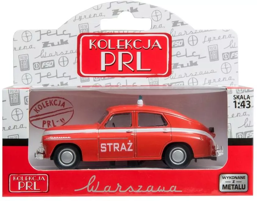 Kolekcja PRL-u Warszawa M-20 Straż - tantis.pl