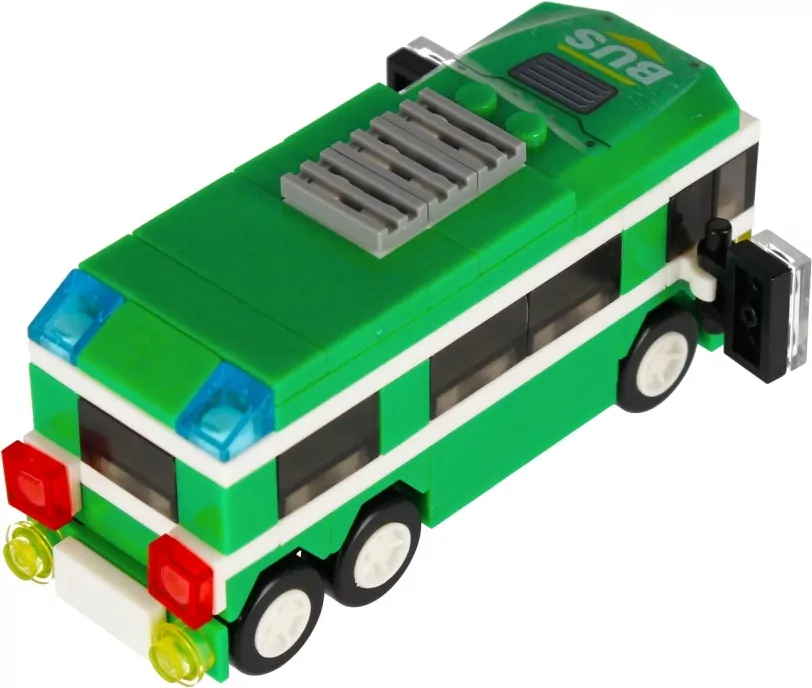 City Vehicles. Autobus. Klocki konstrukcyjne - tantis.pl