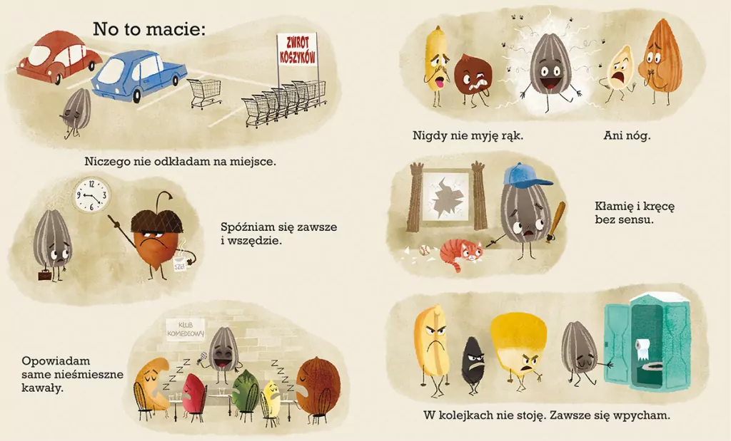 Niesforne Ziarenko. Smaczna Banda i emocje - tantis.pl