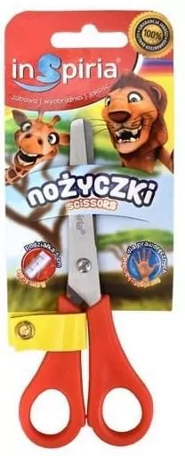 Nożyczki szkolne z podziałką MIX - tantis.pl